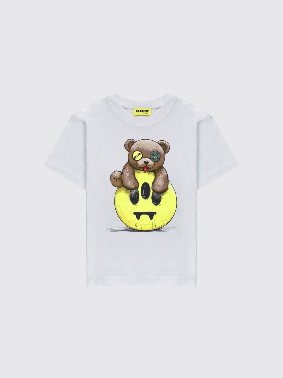BARROW KIDS T-Shirt für Jungen aus Baumwolle mit Teddybär-Grafikprint