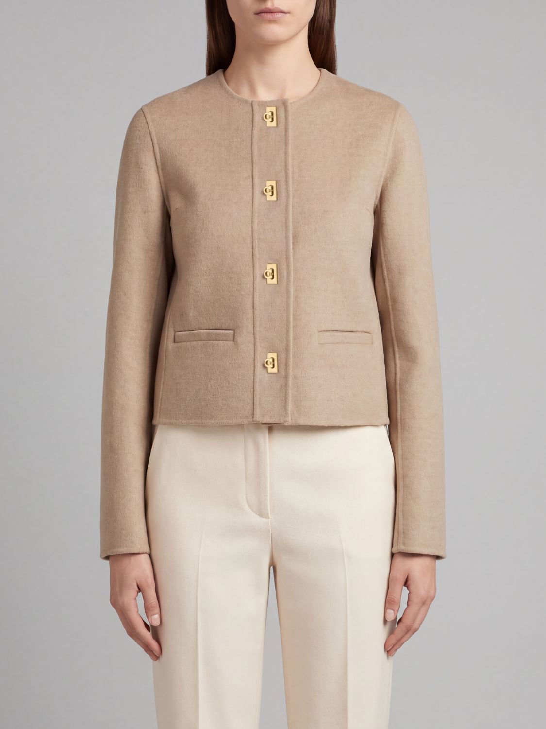 FERRAGAMO Sweater Woman color Beige
