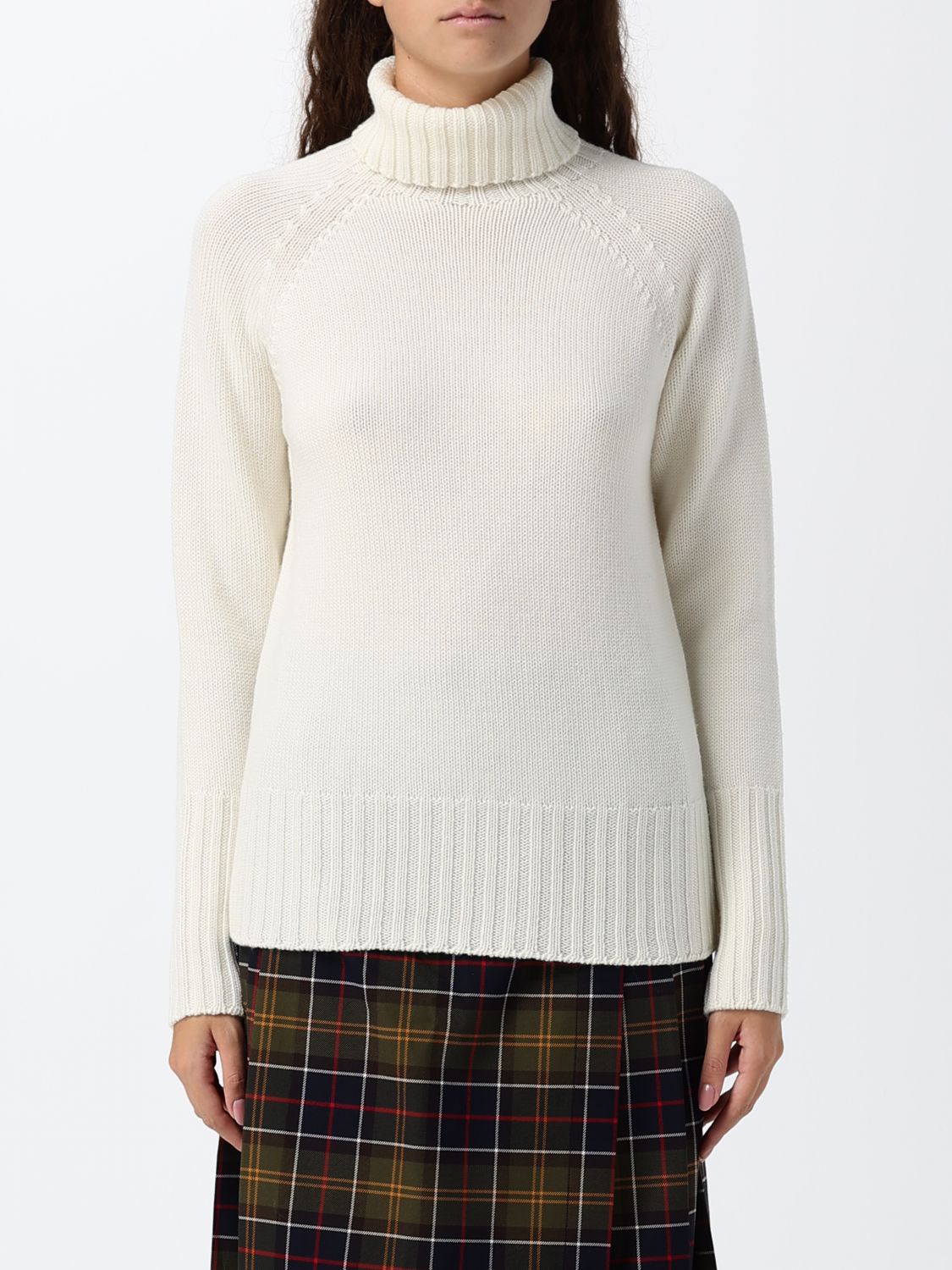 Drumohr Sweater Woman Color Ivory In White