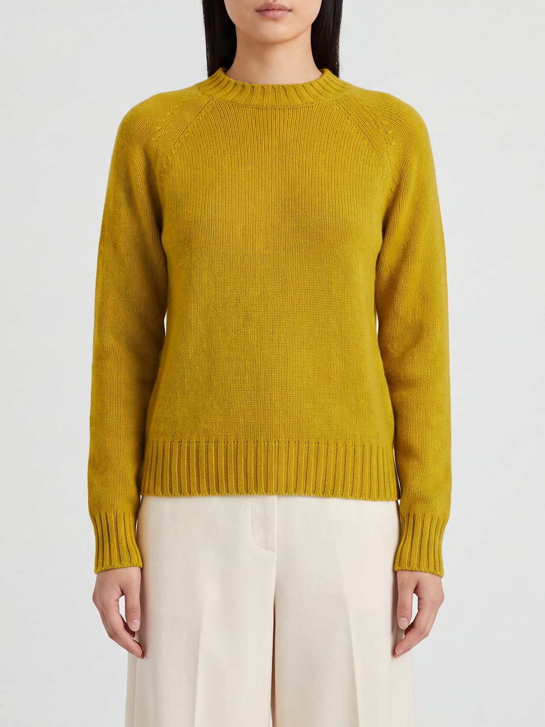 DRUMOHR Slim Fit Ribbed Lambswool Turtleneck Jumper