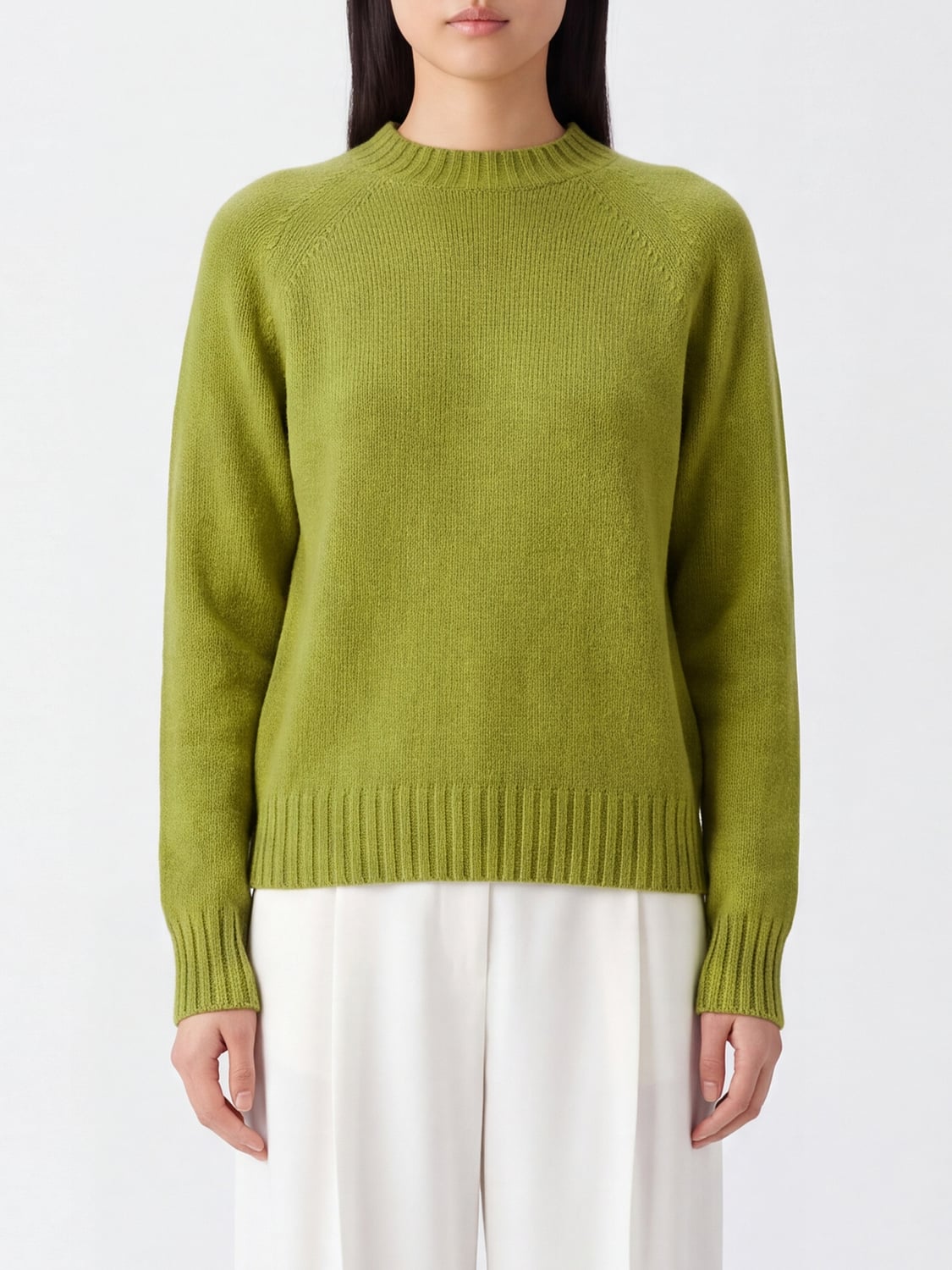 DRUMOHR Slim Fit Ribbed Lambswool Turtleneck Jumper
