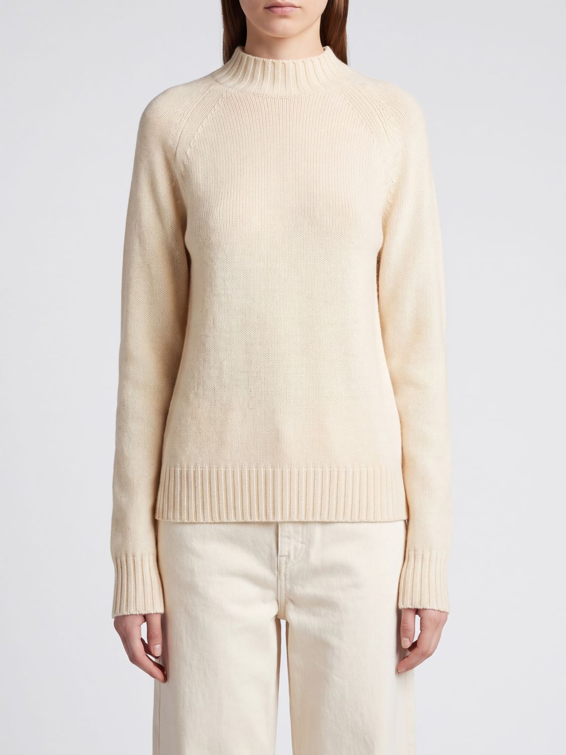 DRUMOHR Slim Fit Ribbed Lambswool Turtleneck Jumper
