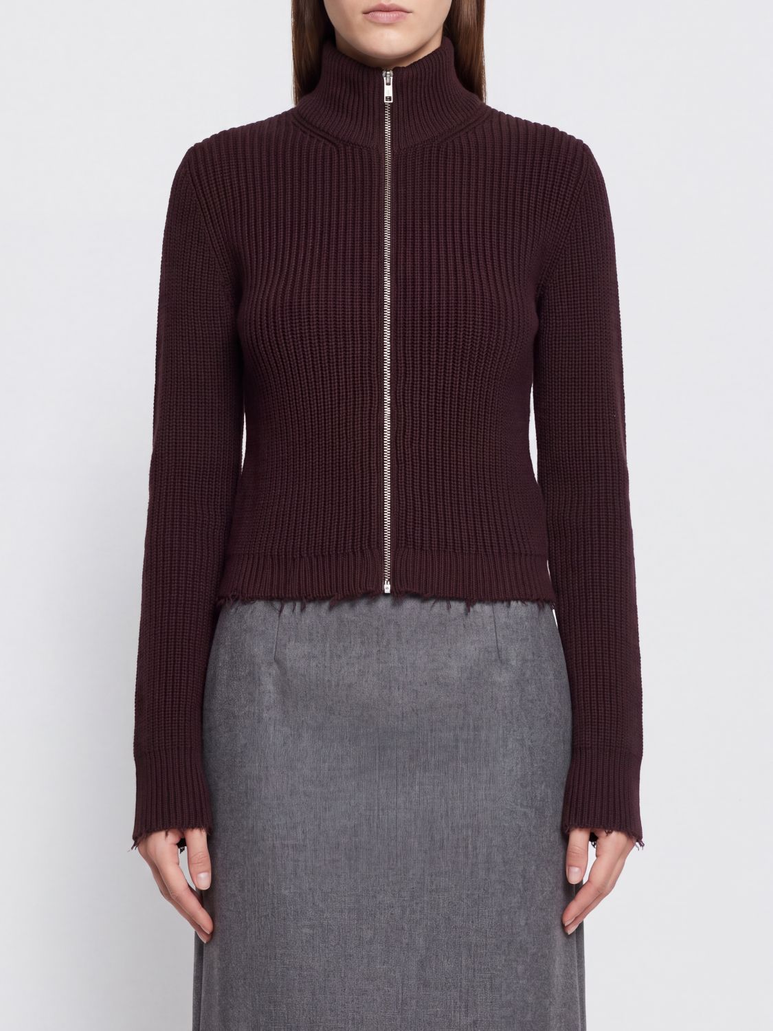 MM6 MAISON MARGIELA Sweater Woman color Brown