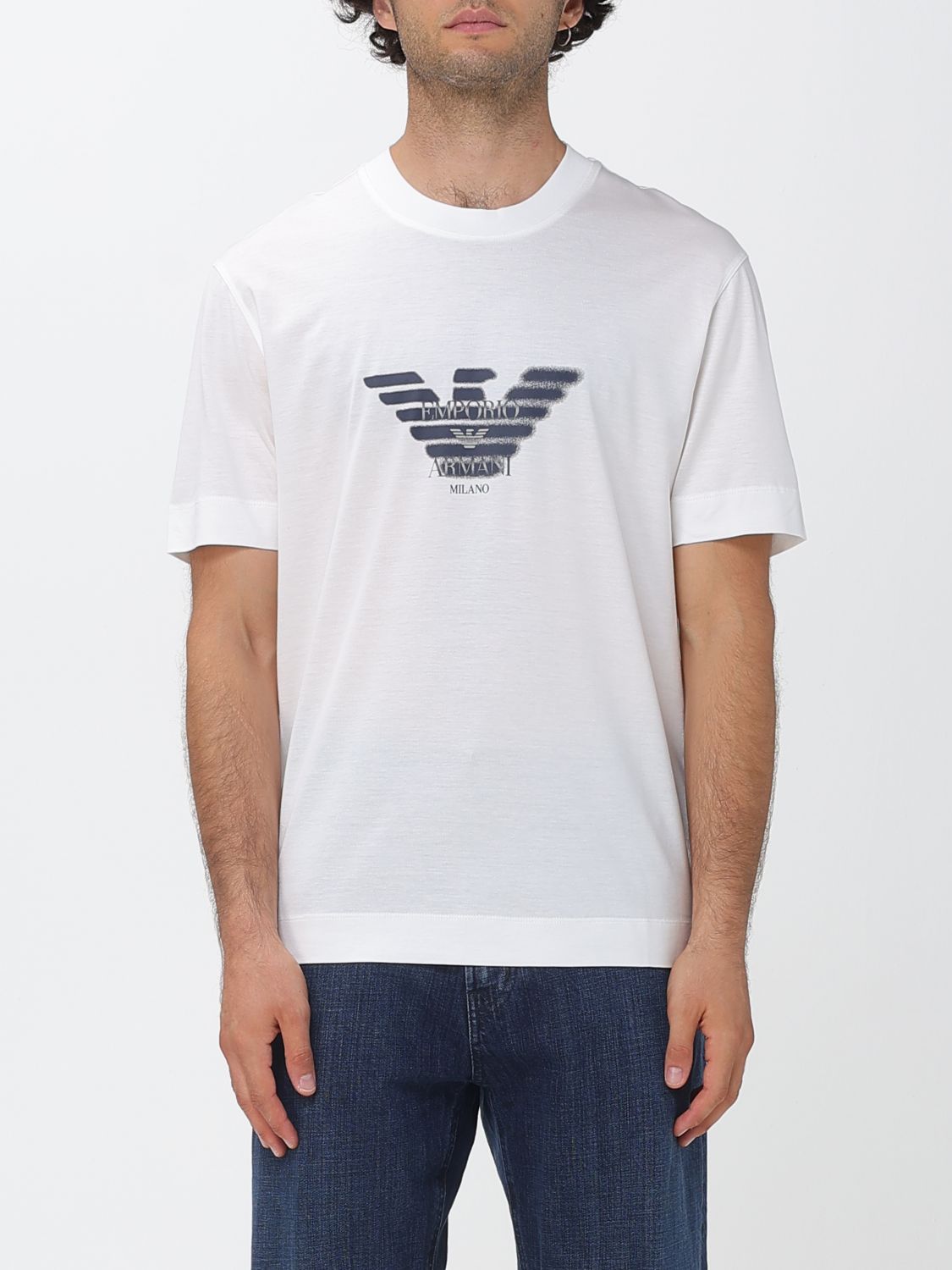 EMPORIO ARMANI Polo Uomo colore Bianco