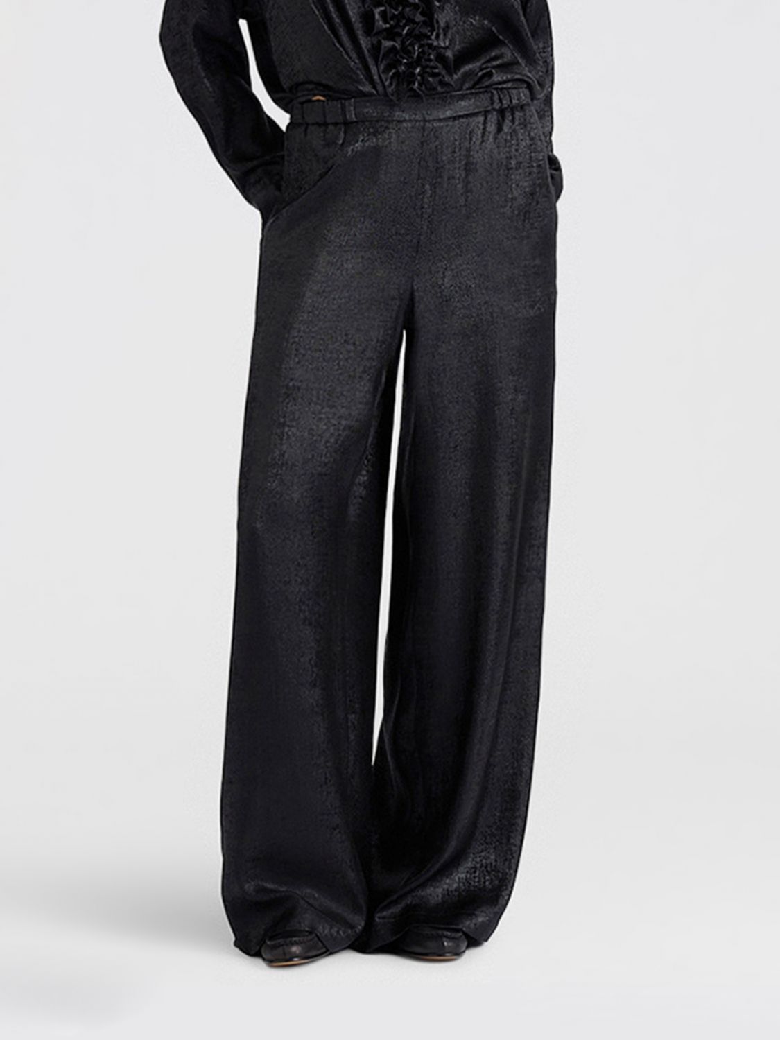 MOMONÌ Baccarat Bis Palazzo Trousers