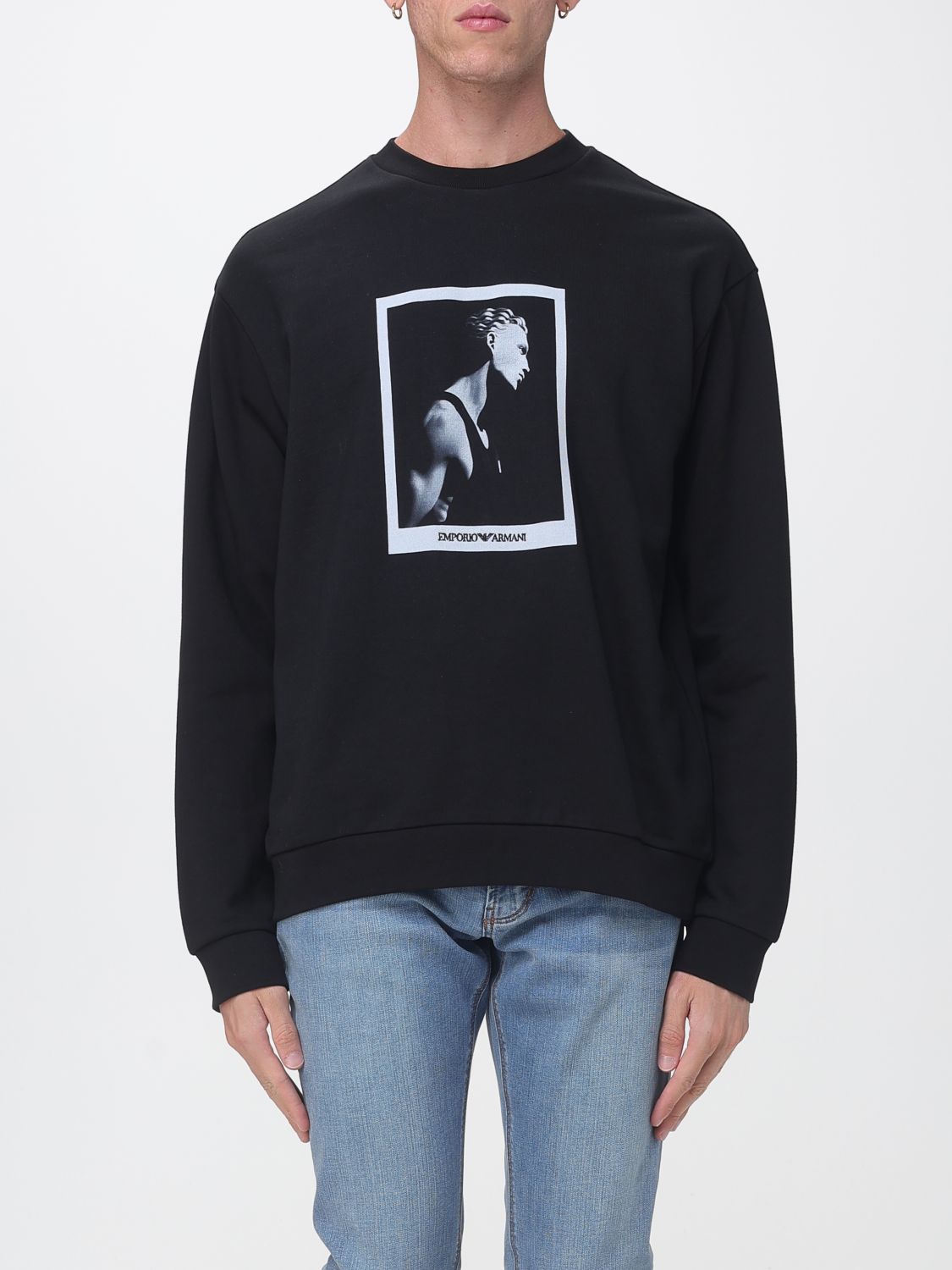 EMPORIO ARMANI Felpa Uomo colore Nero