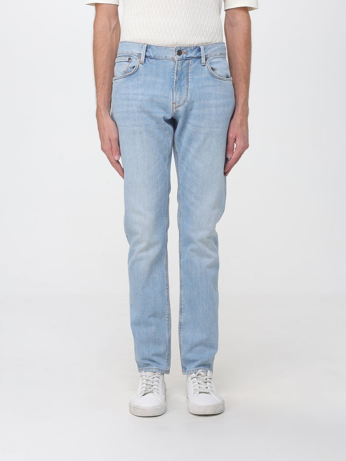EMPORIO ARMANI Jeans Men color Blue