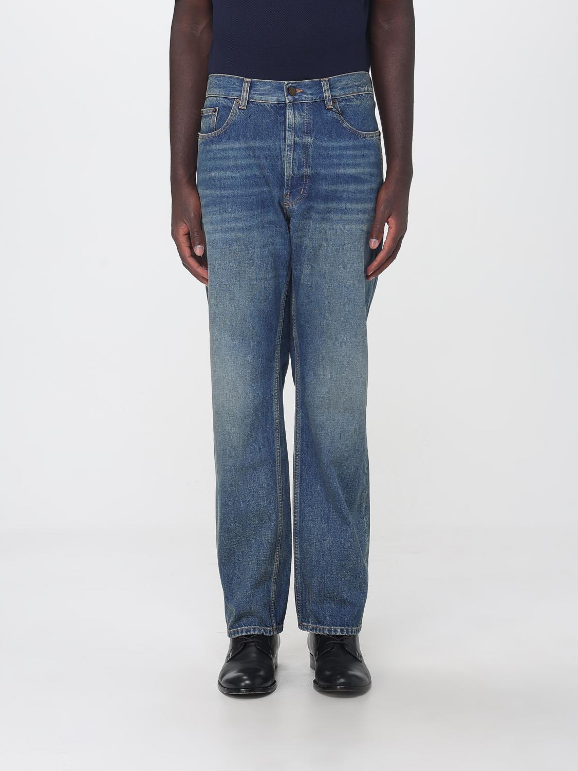 SAINT LAURENT Jeans Uomo colore Blue Navy
