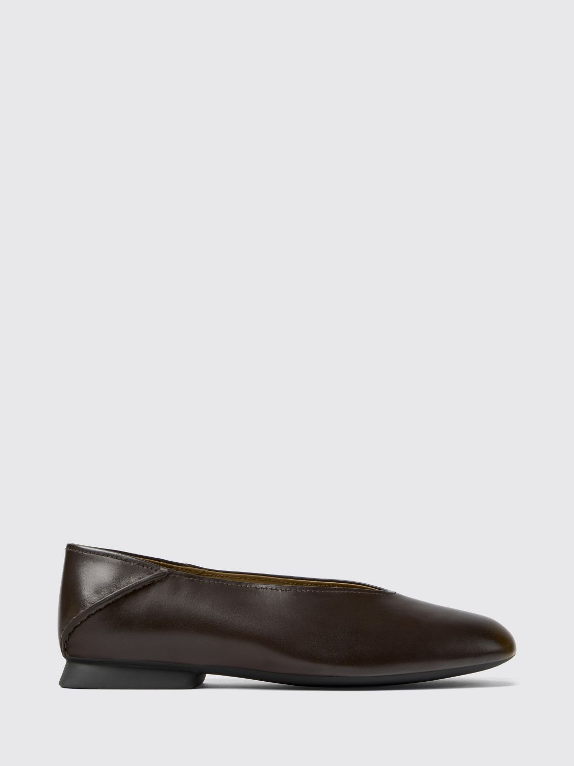 CAMPER Casi Myra Smooth Calfskin Leather Round-Toe Ballet Flats