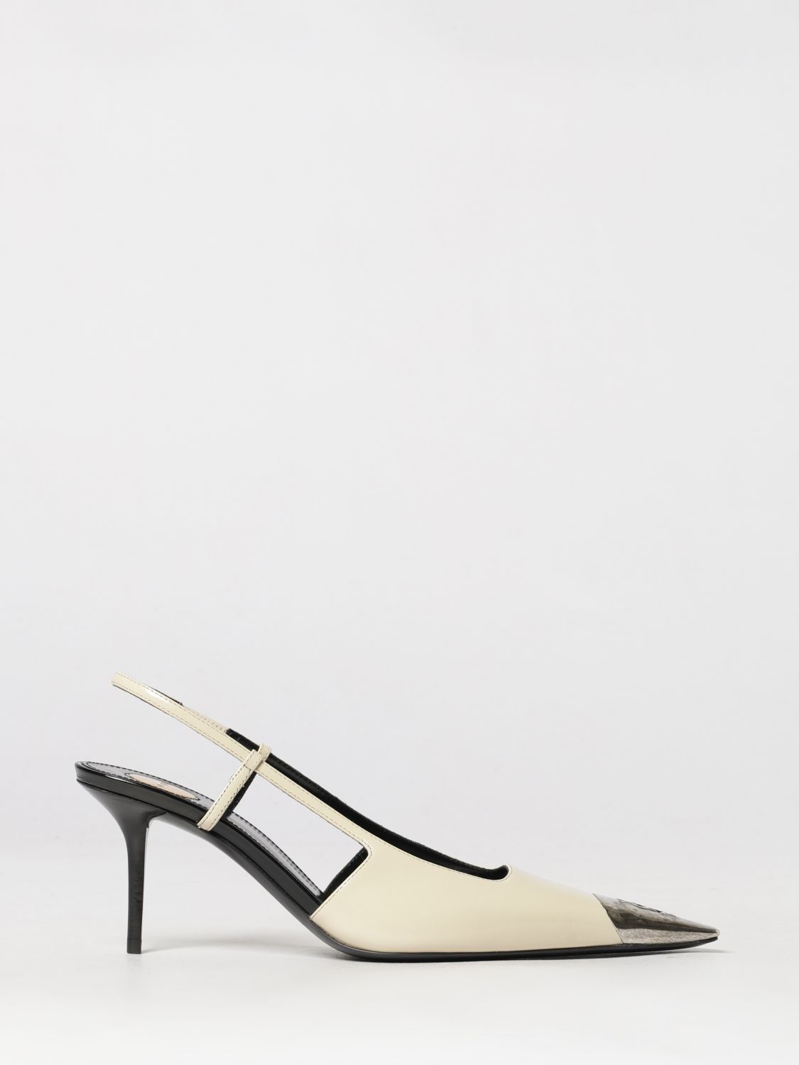 SAINT LAURENT High Heel Shoes Woman color Ivory