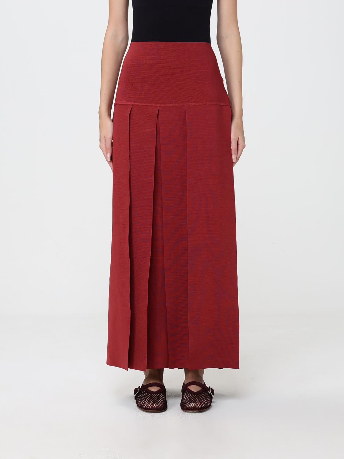 ALAÏA Rock Damen Farbe Rot