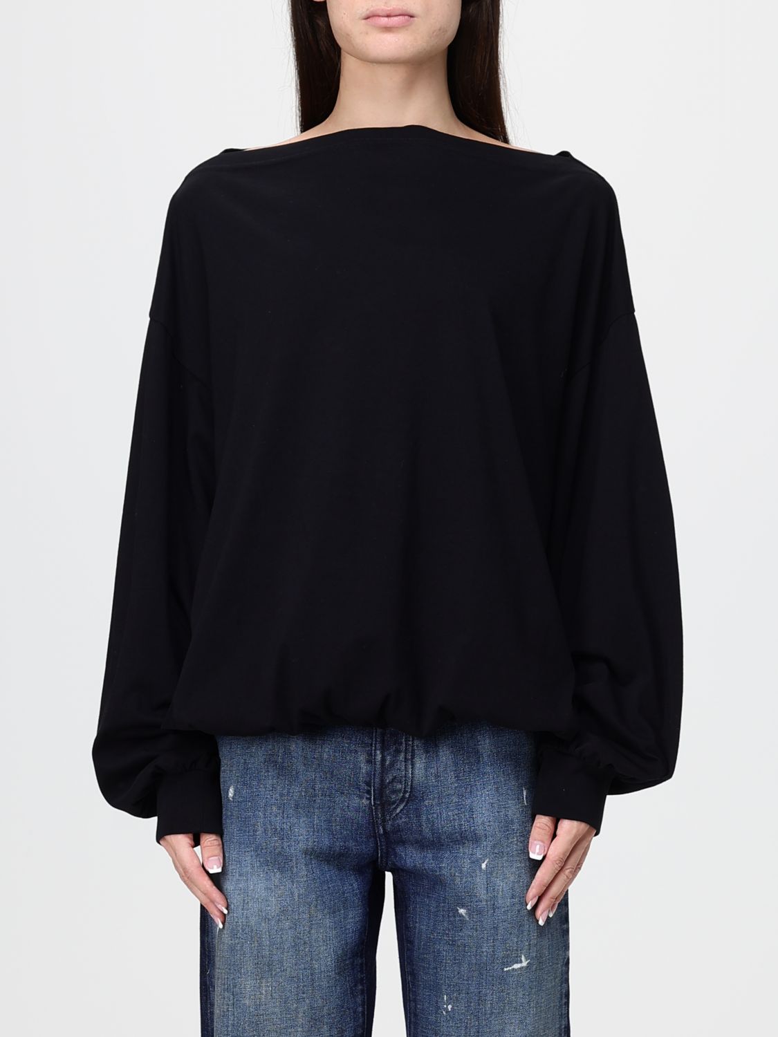 MM6 MAISON MARGIELA Sweater Woman color Black