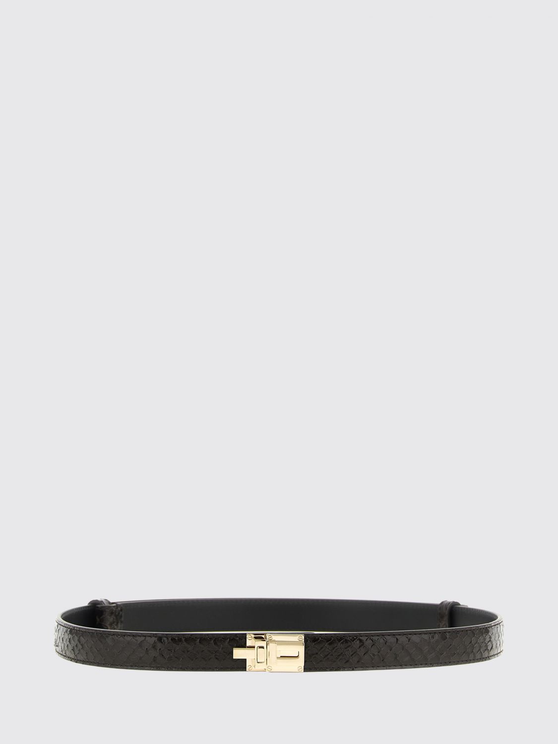 TOM FORD Belt Woman color Brown