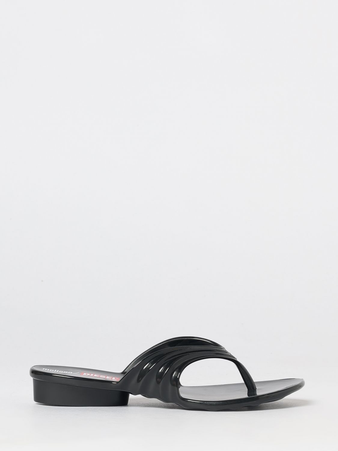 Melissa x Diesel Quantum Zehentrenner-Sandalen aus der Kollaboration aus PVC