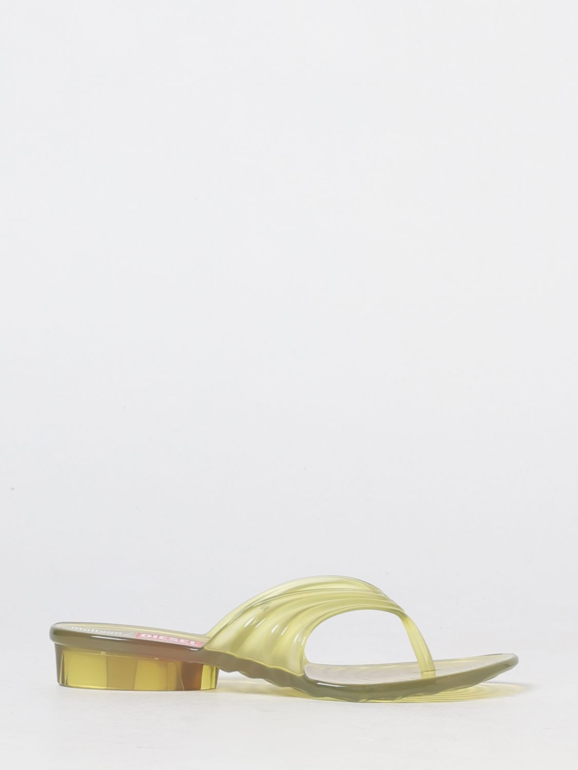 Melissa x Diesel Quantum Zehentrenner-Sandalen aus der Kollaboration aus PVC