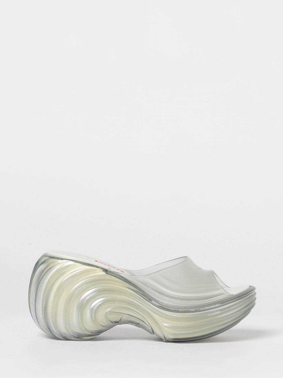Melissa X Diesel Quantum Wedge Sandals from the Collaboration in Transparent PVC