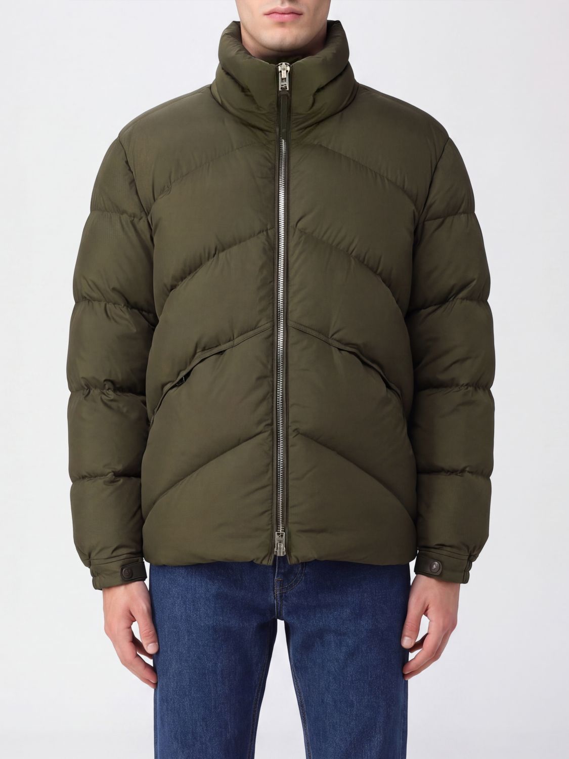 Tom Ford Quilted Water-Repellent Polyester Puffer Jacket with High Neck