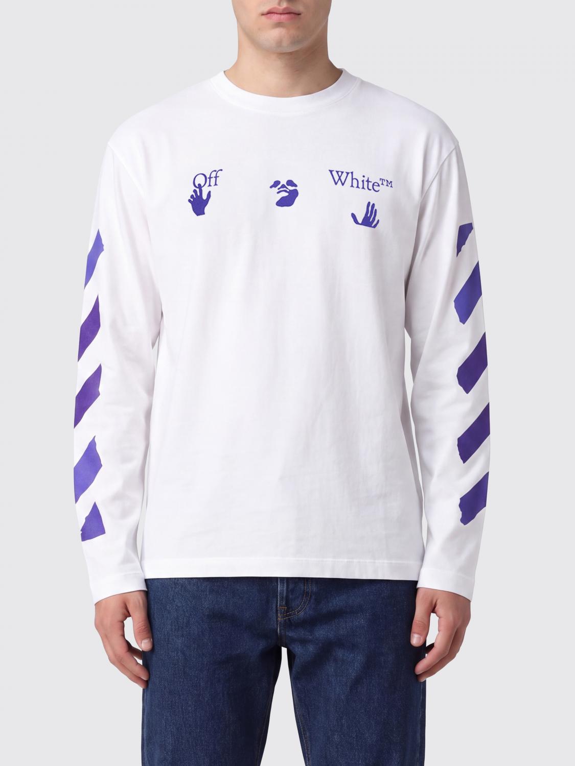 OFF-WHITE Felpa Uomo colore Bianco
