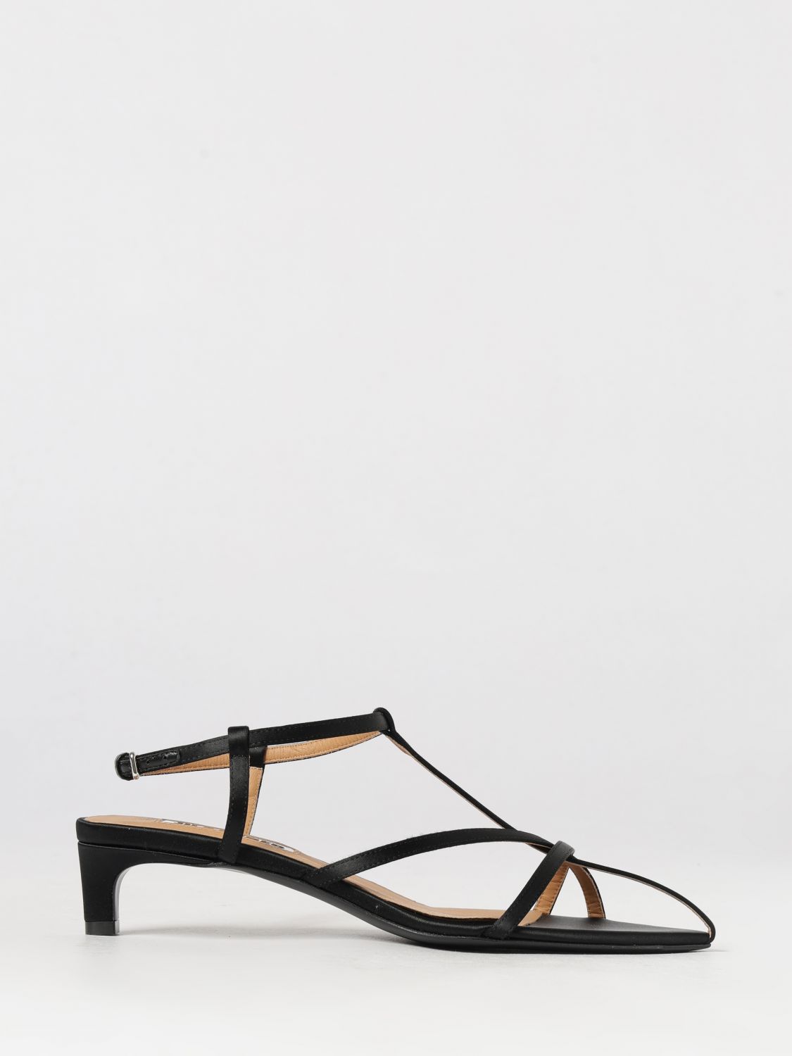 JIL SANDER Heeled Sandal Woman color Black