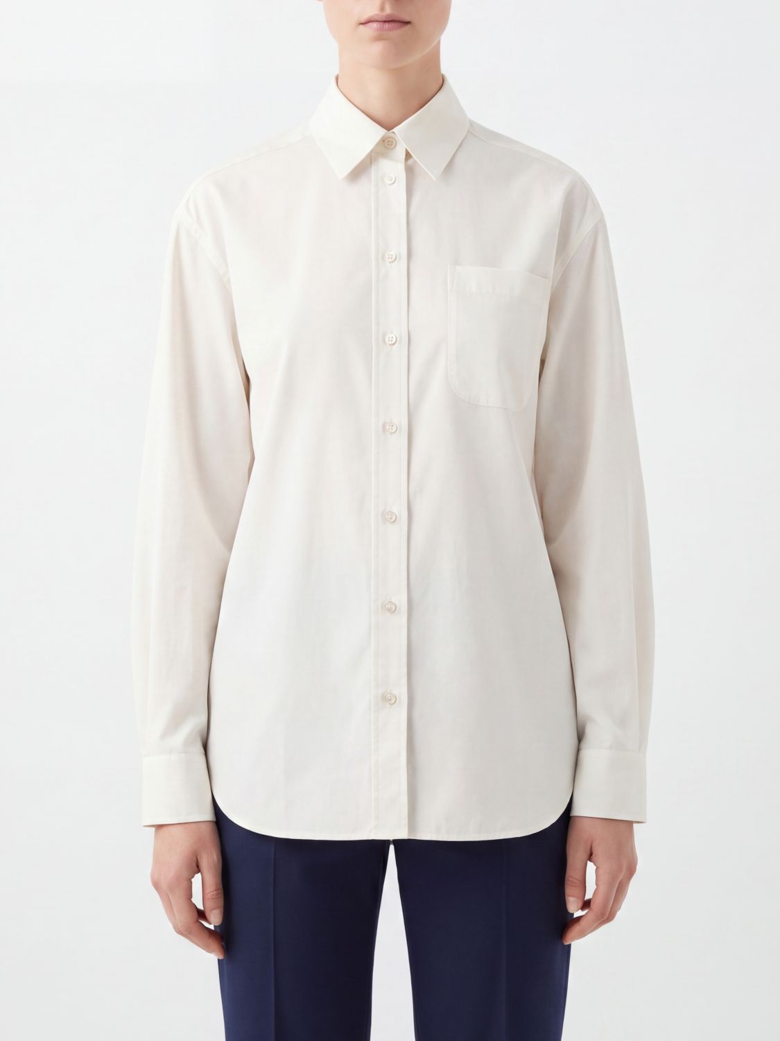 THE ROW Shirt Woman color White