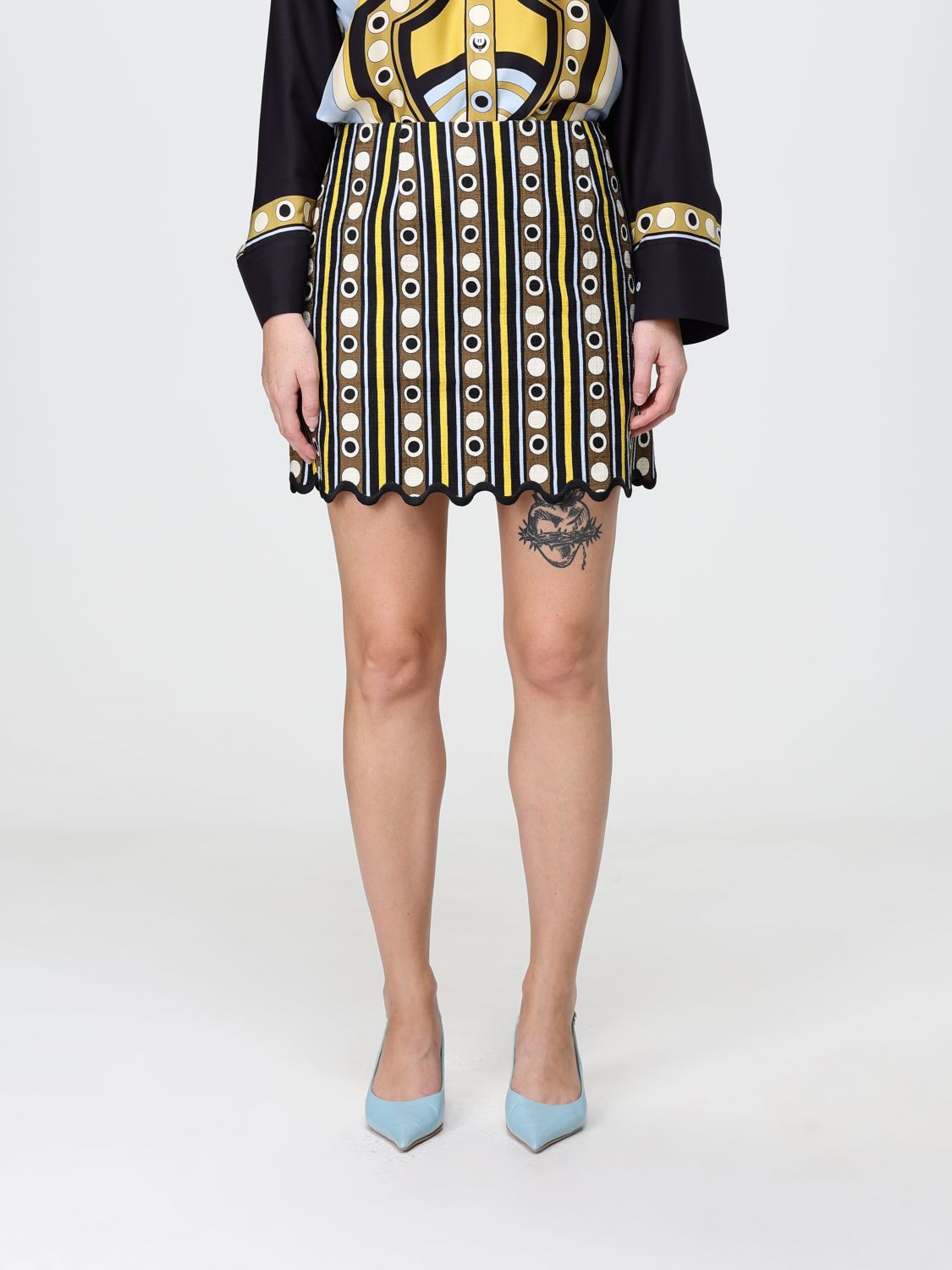 LA DOUBLEJ Skirt Woman color Brown