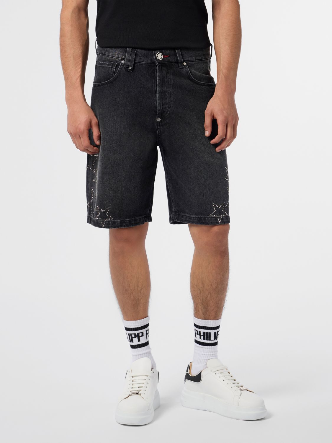 PHILIPP PLEIN Jeans Uomo colore Nero