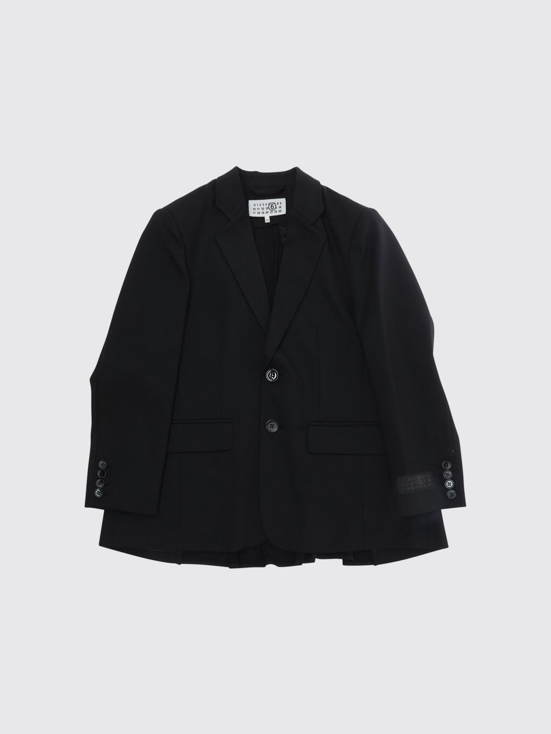 MM6 MAISON MARGIELA Coat Kids color Black