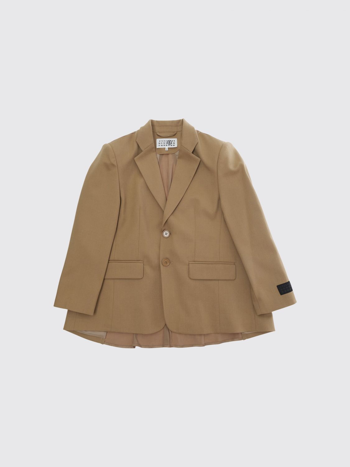 MM6 MAISON MARGIELA Coat Kids color Camel