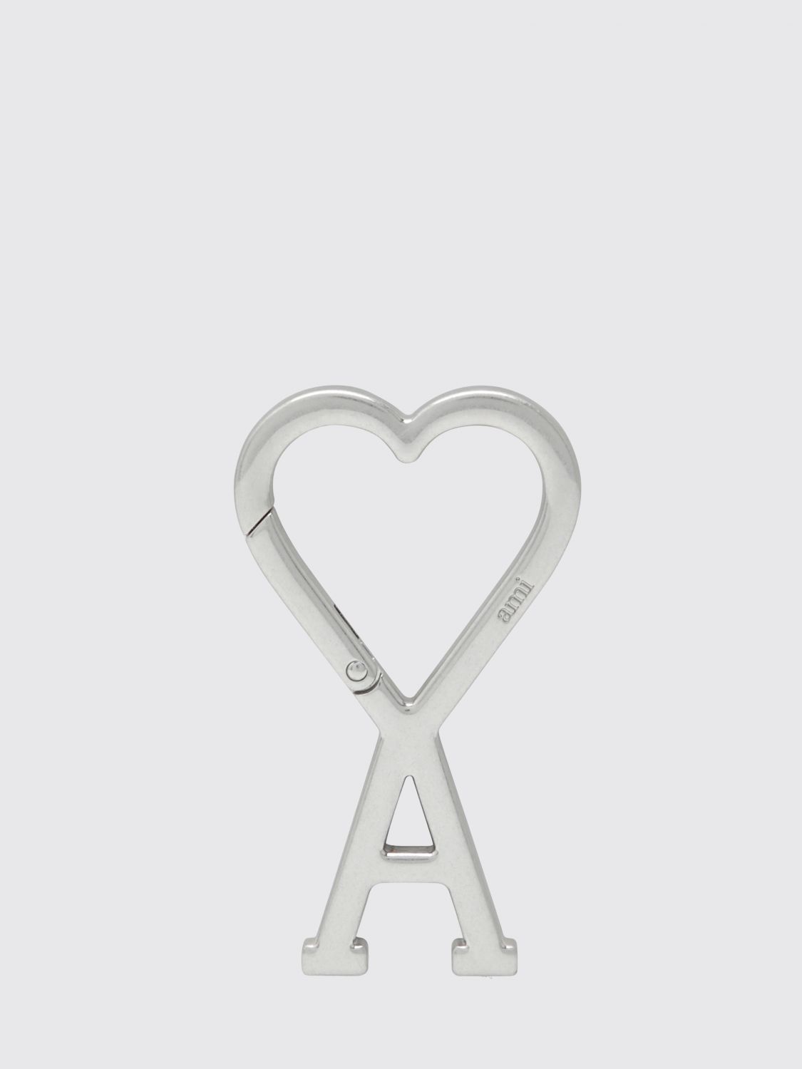 AMI PARIS Keyring Men color Silver