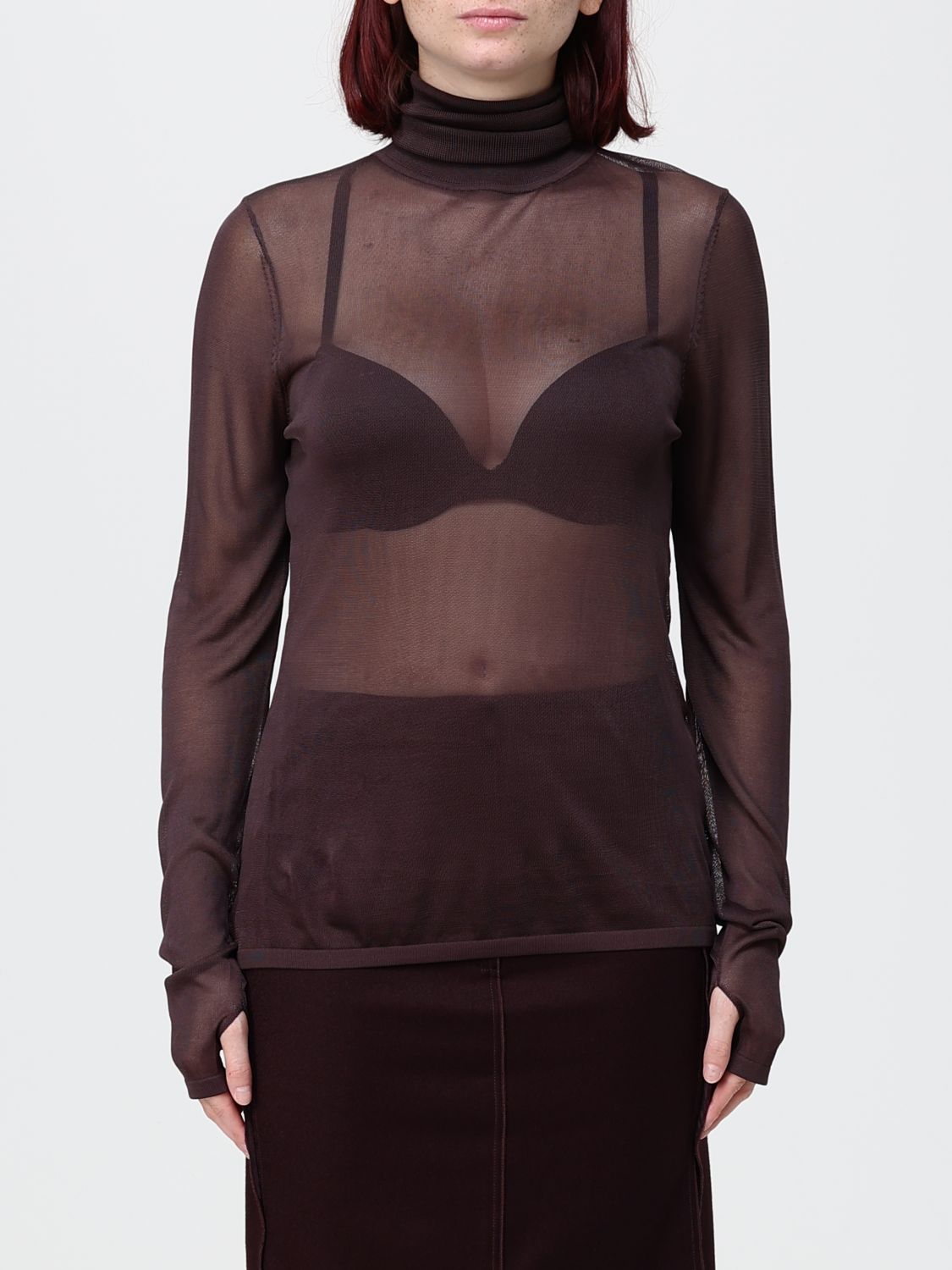 ZIMMERMANN Sweater Woman color Cocoa