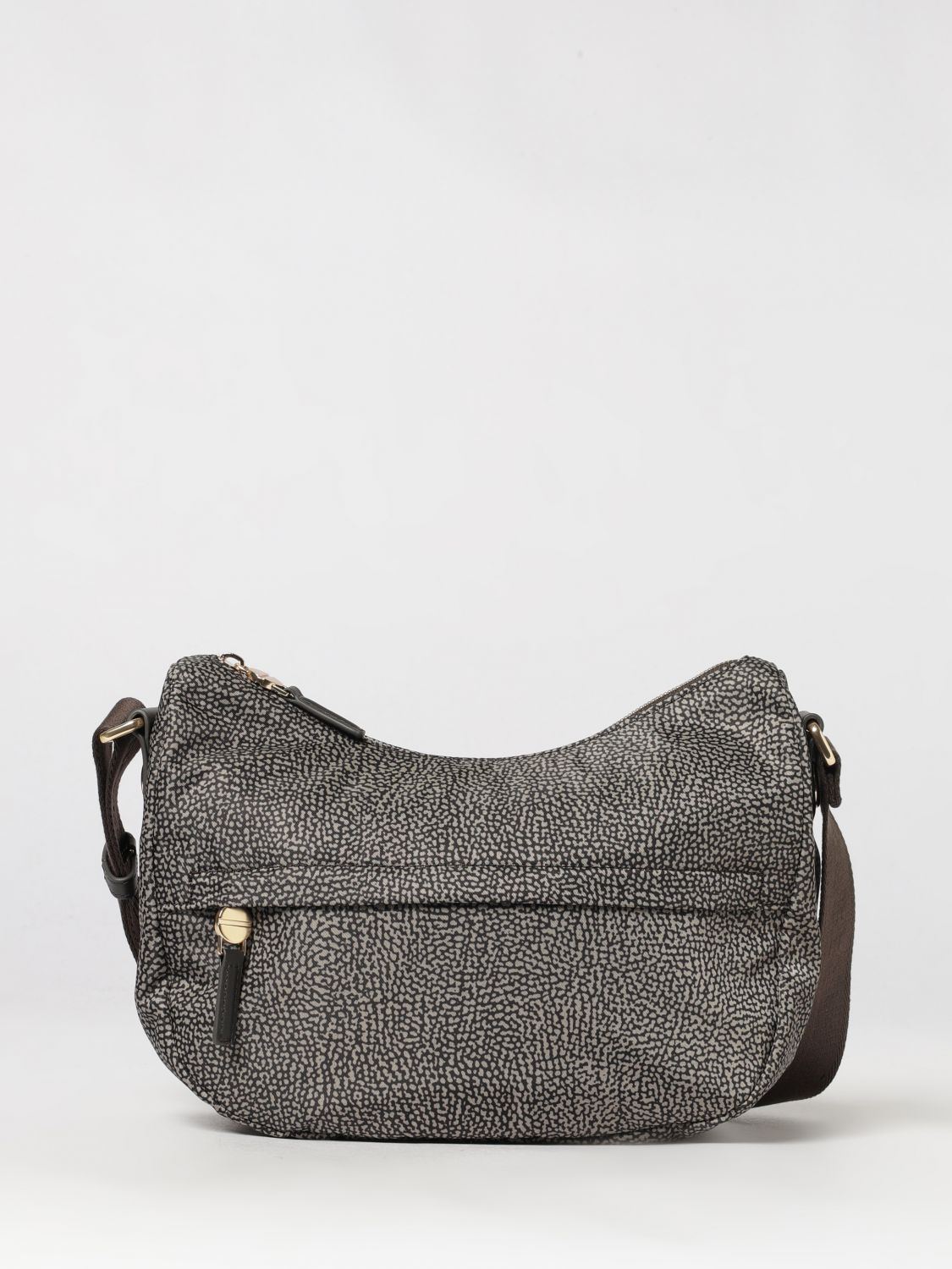 BORBONESE Backpack Woman color Mud