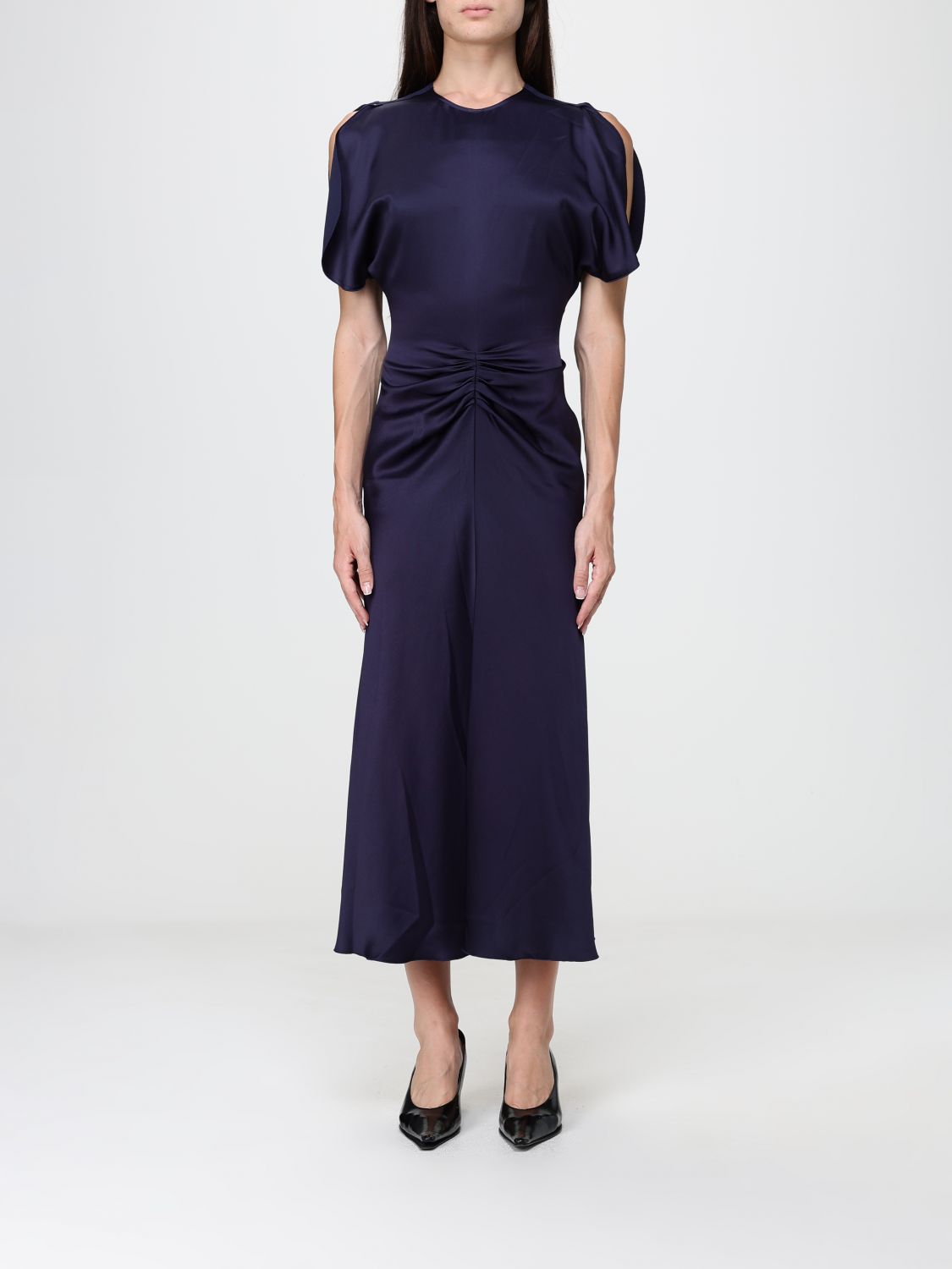 VICTORIA VICTORIA BECKHAM Dress Woman color Blue