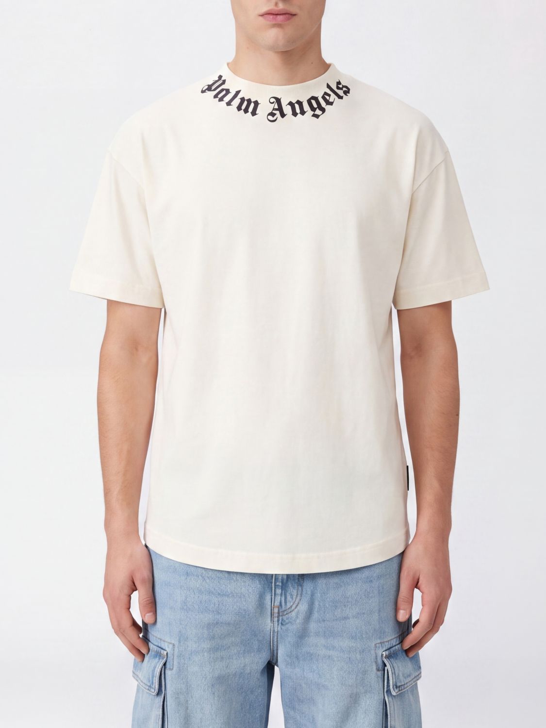 PALM ANGELS Polo Shirt Men color White