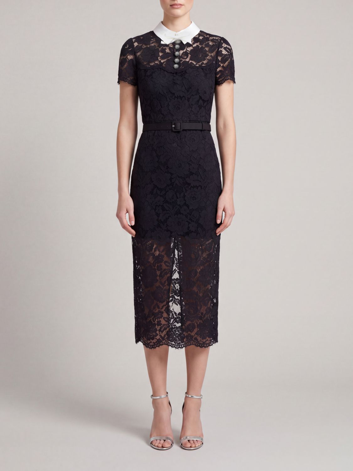 SELF-PORTRAIT Dress Woman color Black