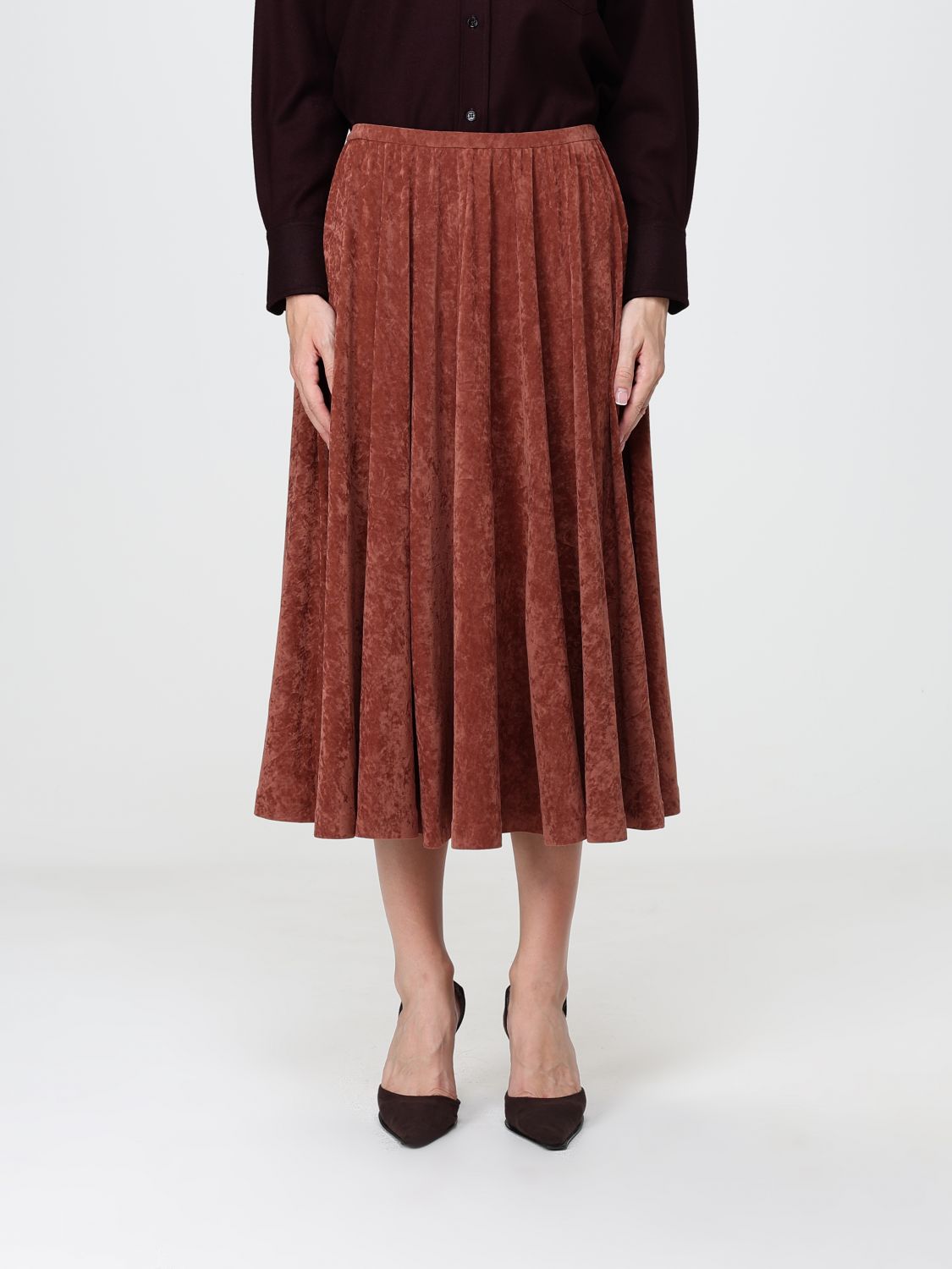 ALBERTA FERRETTI Skirt Woman color Brown