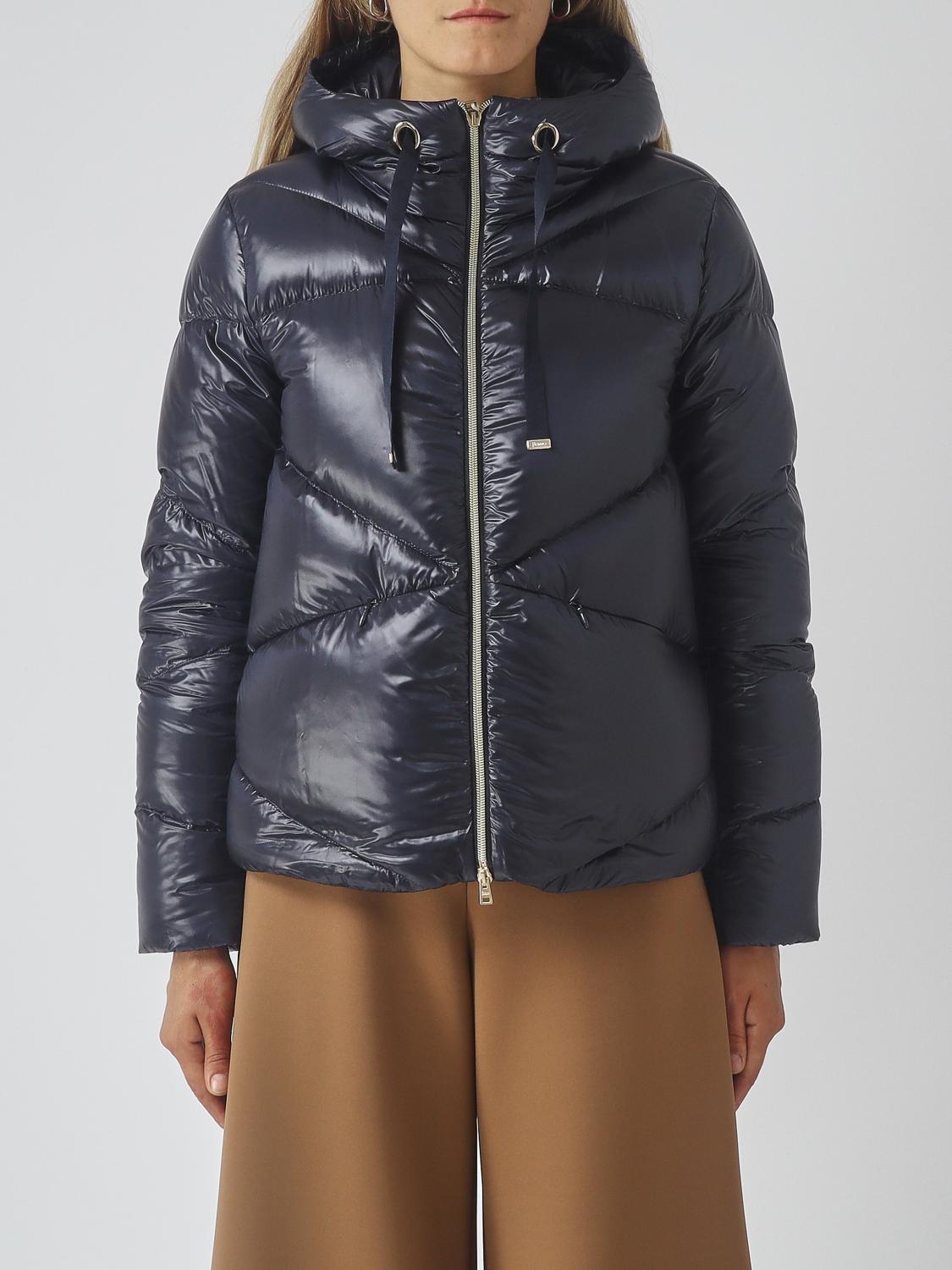 HERNO Jacket Woman color Navy