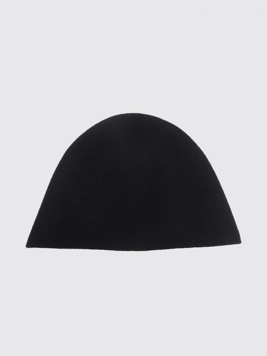 UMA WANG Minimalist Pure Cashmere Beanie Hat with a refined finish
