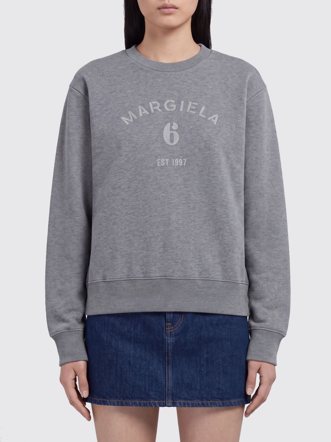 MM6 MAISON MARGIELA Sweater Woman color Grey