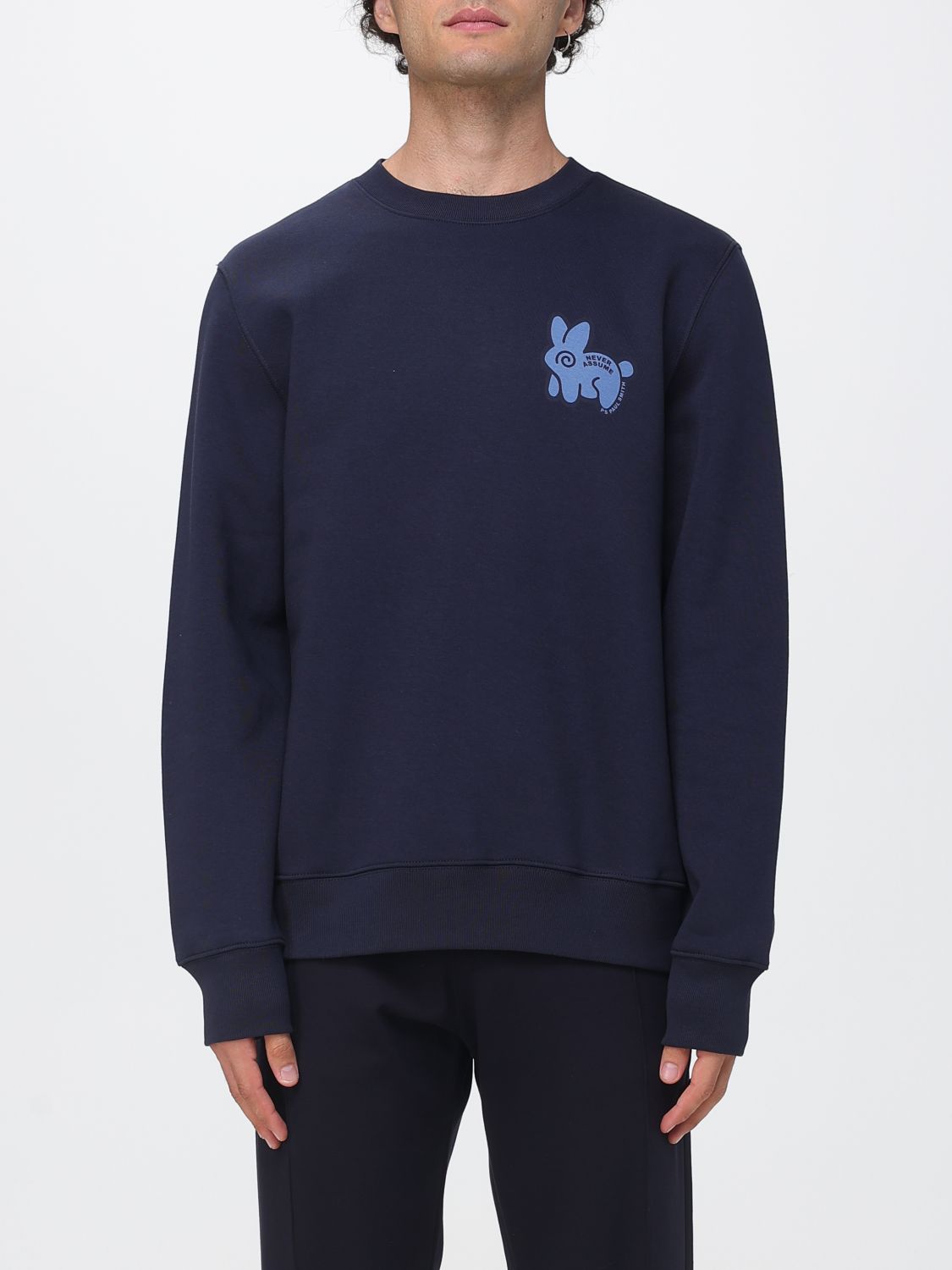 PAUL SMITH Felpa Uomo colore Blue Navy