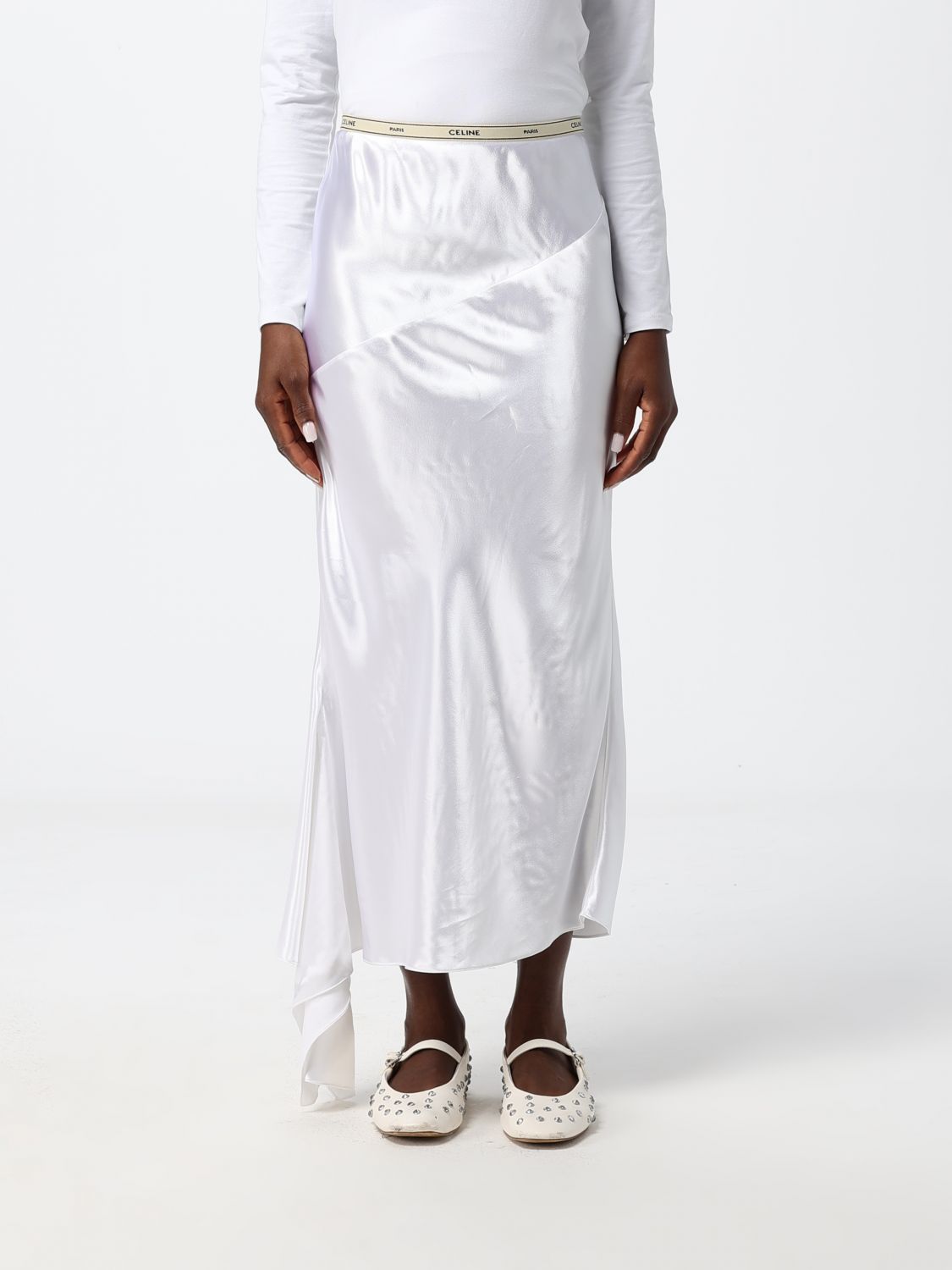 Celine Skirt Woman Color White