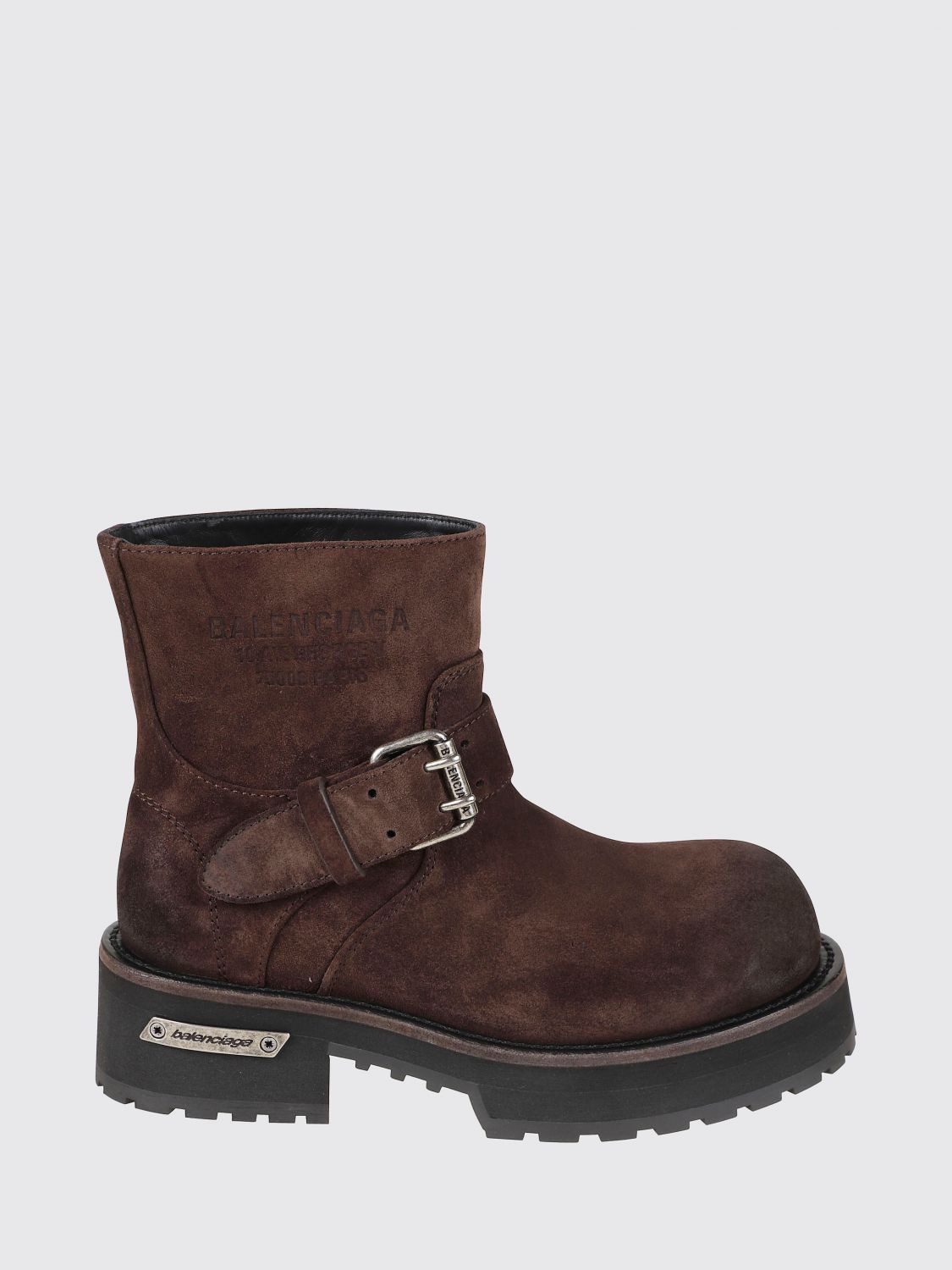 BALENCIAGA Boots Woman color Coffee