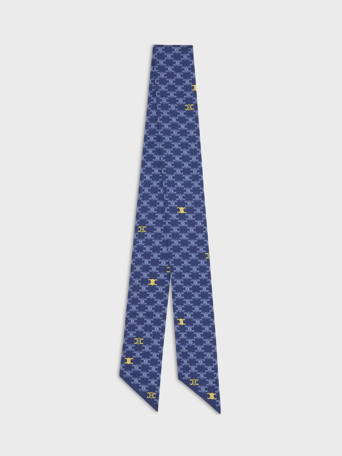 CELINE Neck Scarf Woman color Navy
