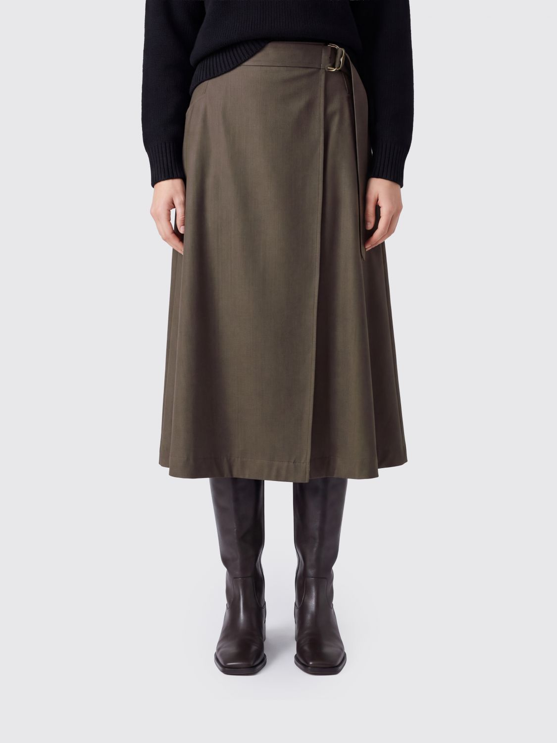 BURBERRY Skirt Woman color Green