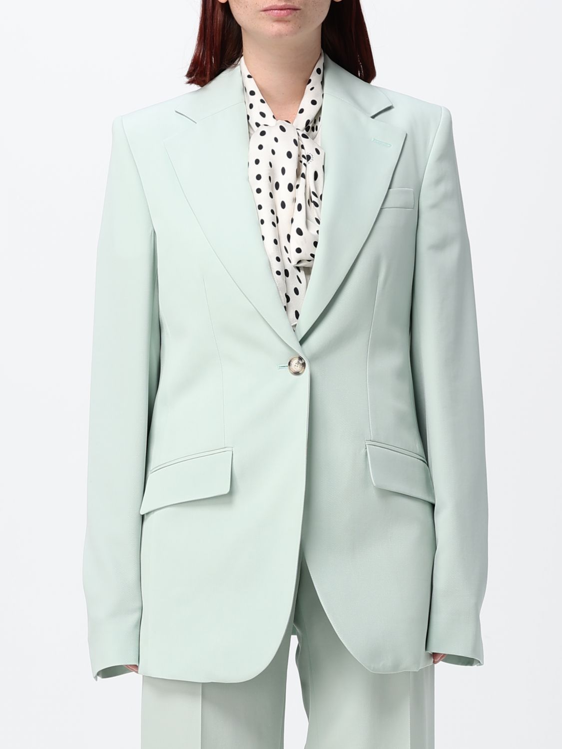 Stella Mccartney Jacket Woman In Blue