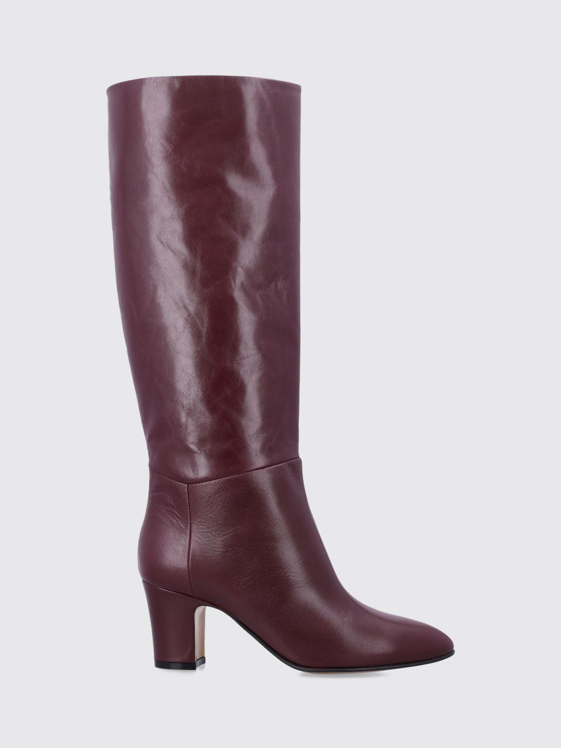 ALBERTA FERRETTI Flat Shoes Woman color Burgundy