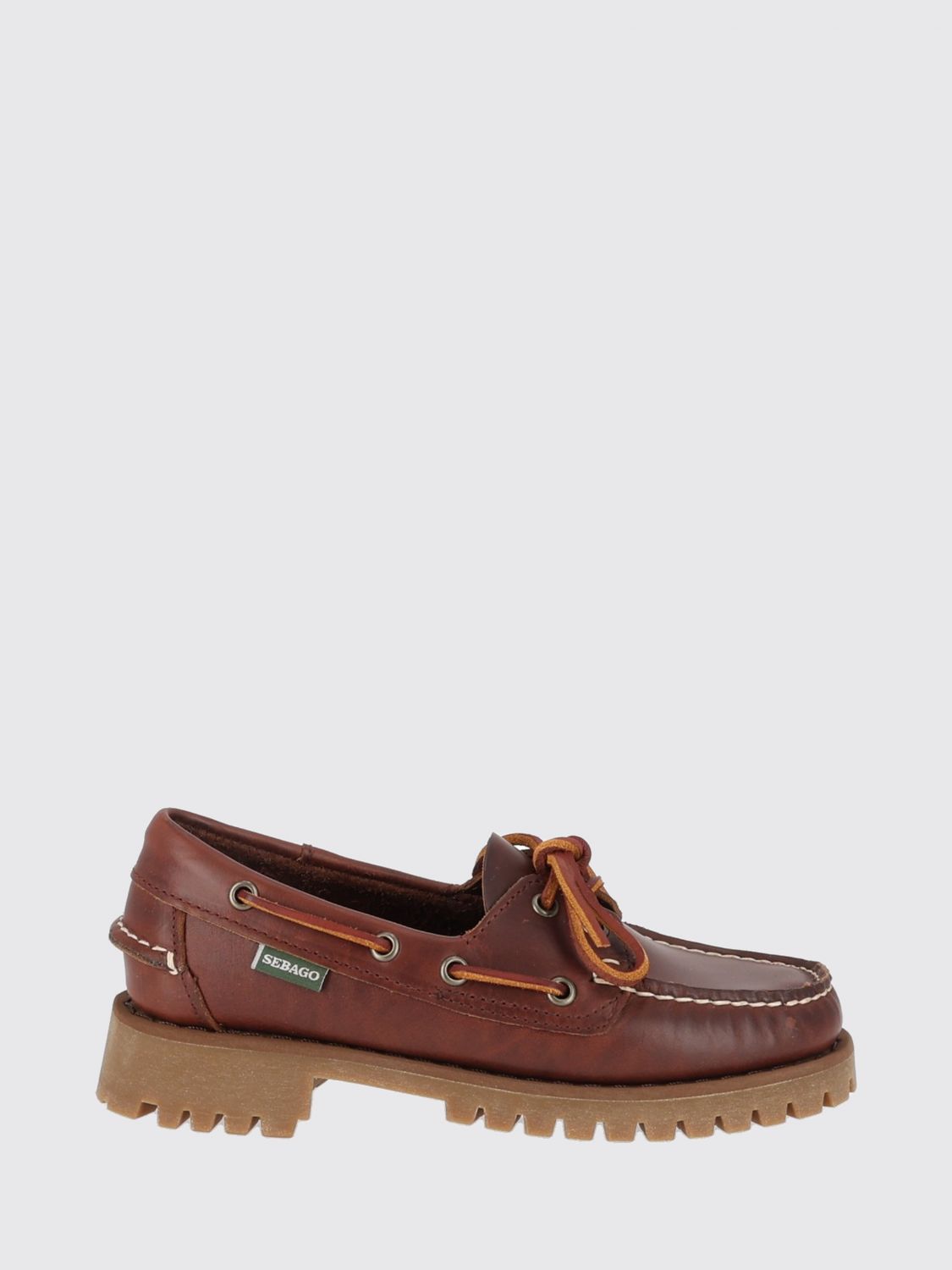 SEBAGO Ranger Bootsschuhe aus gewachstem Leder mit gekerbter Sohle