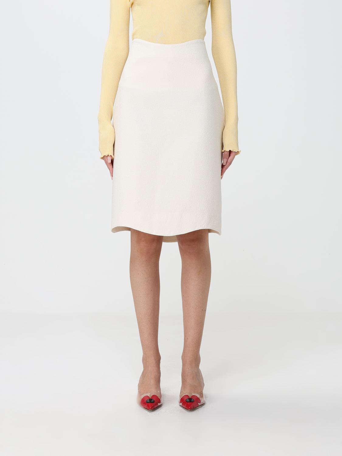 ALAÏA Skirt Woman color Ivory