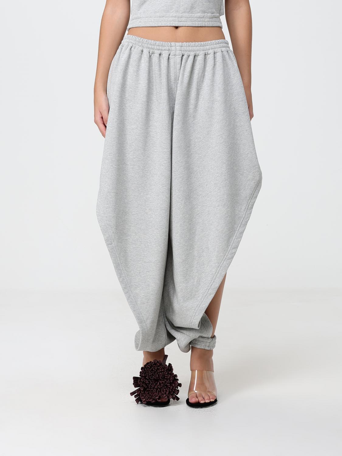 ALAÏA Hose Damen Farbe Grau