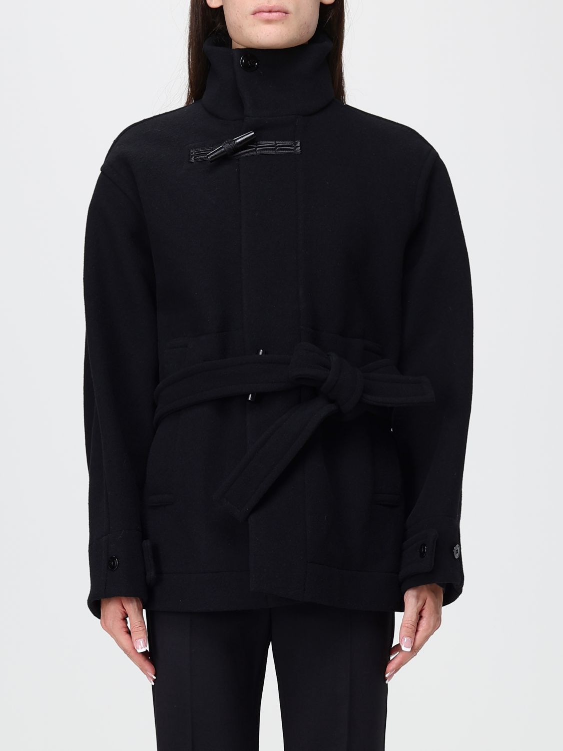 LEMAIRE Coat Woman color Black