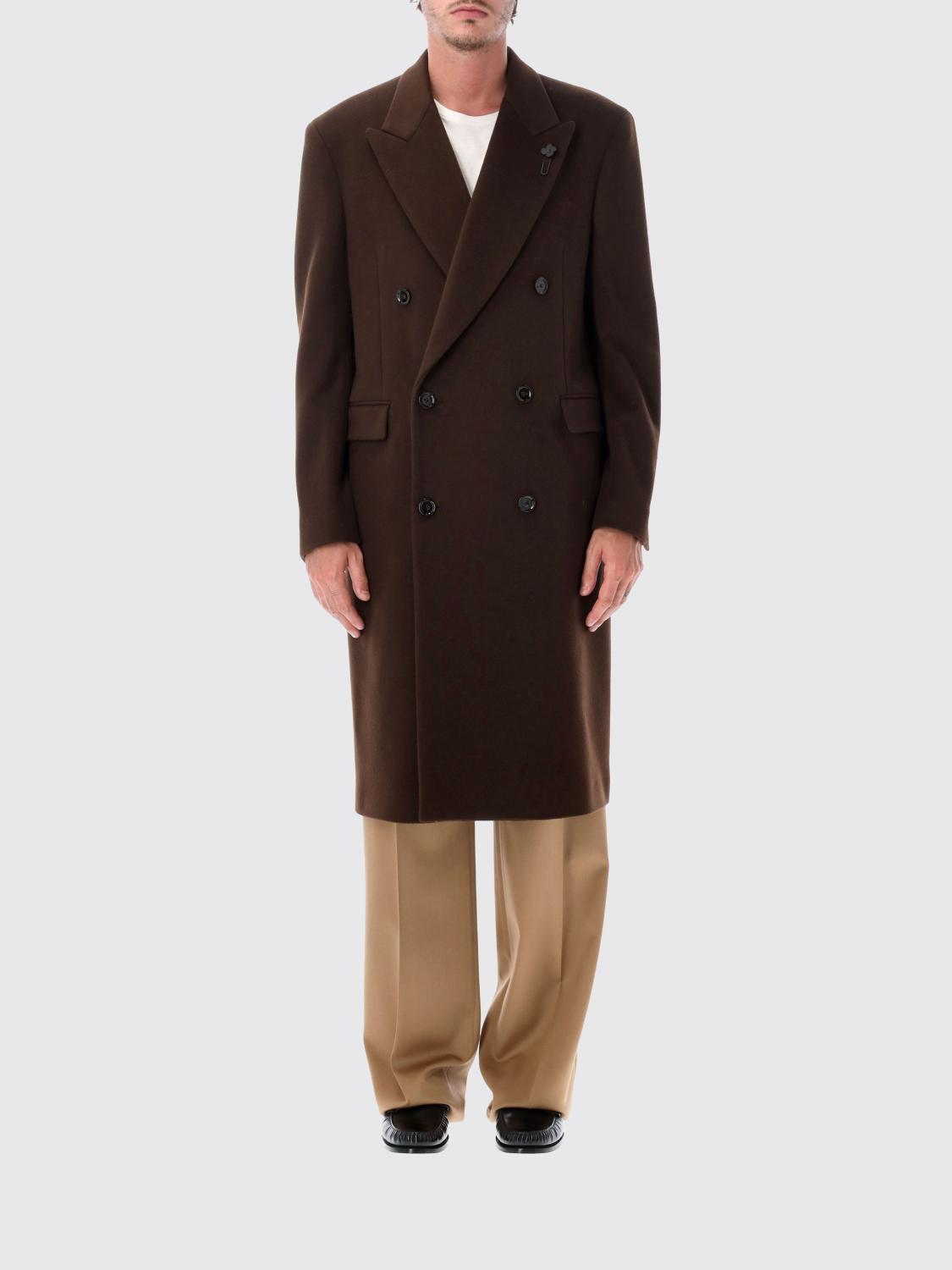 LARDINI Jacket Men color Brown